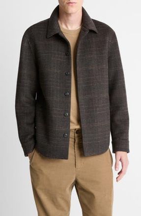 Vince Splittable Wool Blend Shirt Jacket in Dark Mission at Nordstrom Rack, Size Xx-Large