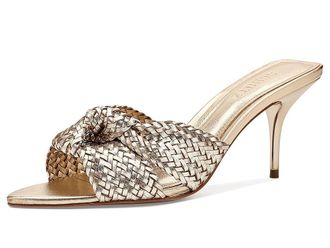 Schutz Marbella Womens Sandals Platinum : 10.5 M, Leather