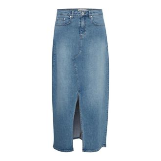 Ichi Gonna di jeans - - Skirts - Donna - Blu - L