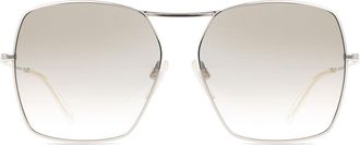 Ana Hickmann AH3193 03A Womens Sunglasses Silver Size 58