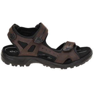 Ecco Ecco Offroad 069564 Nubuck Leather Mens Hook and Loop Sandals - Mocha Mocha - Size:UK 14.5-15
