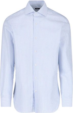 Barba I Stripe Shirt - Light Blue