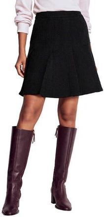 Boden Flippy Textured Knit Skirt in Black at Nordstrom Rack, Size 2