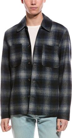 Slate & Stone Plaid Wool-Blend Shirt Jacket
