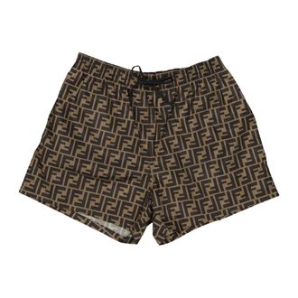 Fendi Hombre, Trajes de ba&ntilde;o, Marr&oacute;n, Talla: M