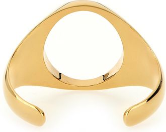 Maison Margiela Womens Gold Brass Bracelet