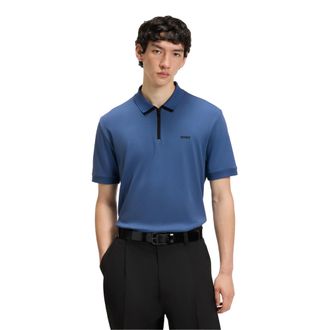 HUGO BOSS Hugo Heren Dalomino Poloshirt (Blauw)