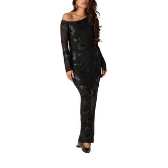 Refined Department Refined Department, Kleedjes, Dames, Zwart, S, Polyester, Liv Midi Jurk