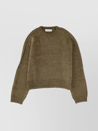 Our Legacy textured knit crew neck sweater