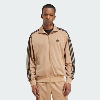 adidas Originals Mens Adicolor Classics Firebird Track Top - Beige Recycled Material - Size X-Large