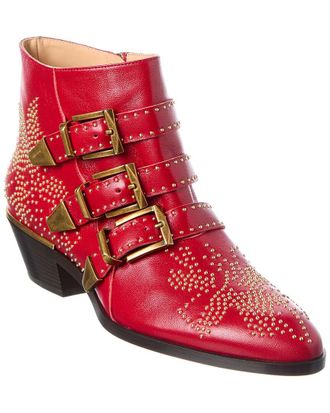 Chlo&eacute; Susanna Leather Bootie