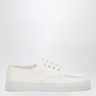Prada Sneakers ivory in hammered leather
