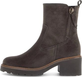 Gabor Schoenen, Dames, Bruin, 40 EU, Leer, Platform Enkelboot
