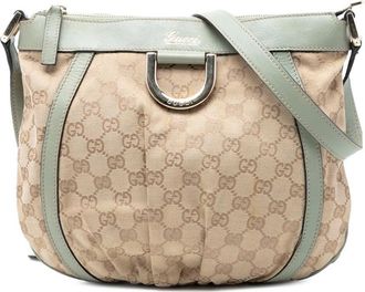Gucci Pre-owned Gucci GG Canvas Abbey D Ring Crossbody Unisex 60XVM7975K7LZYBS