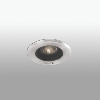 Netlighting Geiser Outdoor LED Recessed Ceiling Light Tiltable 7W 3000K 38deg. IP67 in Grey