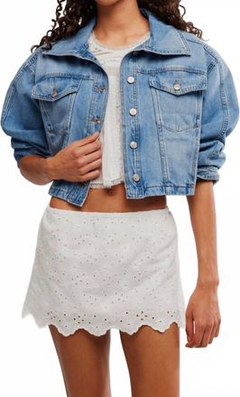 Free People Eyes On You Skort In White