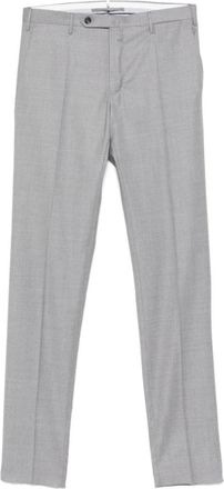 Incotex Wollen Broek - Heren - Nette broeken - Grijs - 2XL - Wol - Broeken