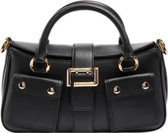 Lancel Borsa Carryall S - Dames - Tassen - Zwart - Maat: ONE Size Zijde