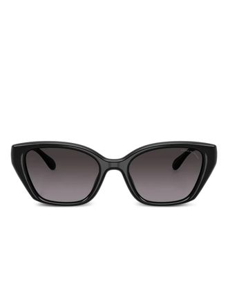 Coach Zonnebril met cat-eye montuur - Zwart