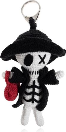 Alexander McQueen The Doll Artie - Dames - Sleutelhangers & Tashangers - Zwart - ONE Size - Katoen - Accessoires