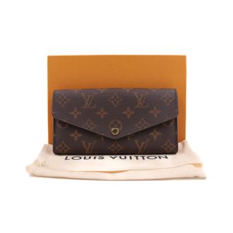 Louis Vuitton Coated Canvas Sarah Wallet