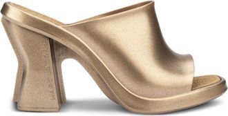 Marc Jacobs x Melissa 90mm sandals - women - PVC/PVC/PVC - 35,5 - Gold