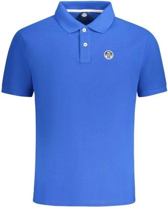 North Sails Klassiek Passend Poloshirt Korte Mouw - Heren - Polos - Blauw - M - Katoen - Tops