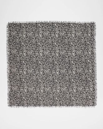 Isabel Marant Alecia Printed Cashmere and Wool Scarf