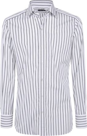 Tom Ford Shirt Slim Fit Popeline Stripe