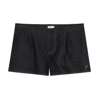 Jacquemus Denim Shorts, female, Blue, Size: S Le Short de-N&icirc;mes Amelo