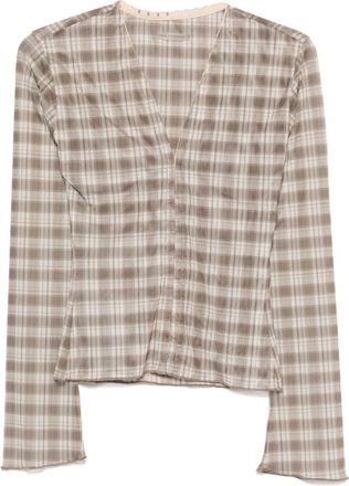 Jade Cropper Hook-Eye Cardigan - Womens - Recycled Polyester/Elastane