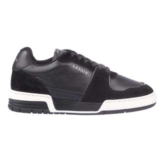 Lavair Heren-sneakers van Vadum-nappaleer (Wit, Zwart)