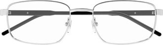 Gucci Demo Rectangular Mens Eyeglasses GG1801O 005 56
