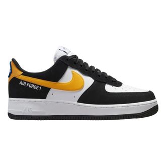 Nike Fitness, Heren, Veelkleurig, 47 EU, Leer, Air Force 1 Low Athletic Club Zwart University Gold