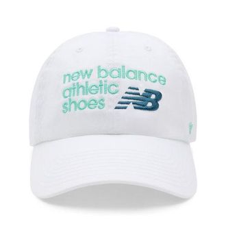 New Balance Unisex 47 NB Athletics Clean Up in White/Green Nylon, size OSZ