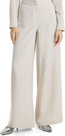 Theory Wide Leg Cargo Pants in New Sand at Nordstrom Rack, Size 00