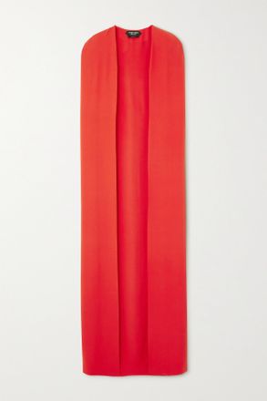 Tom Ford Mantella Oversize In Georgette Di Seta - Rosso