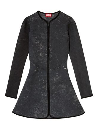 Diesel D-Eopre A-line-skirt mini dress - Grigio