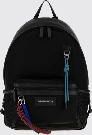 Dsquared2 Nylon Backpack with Contrast Logo and Adjustable Straps