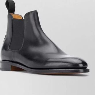 John Lobb leather chelsea boots