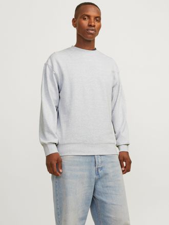 Jack & Jones Sweatshirt »JJECHARGE SWEAT CREW NECK NOOS« mit Rippbündchen