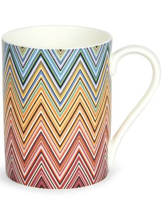 Missoni Home Zig Zag Jarris mug - unisex - Porcelain - OS - Red