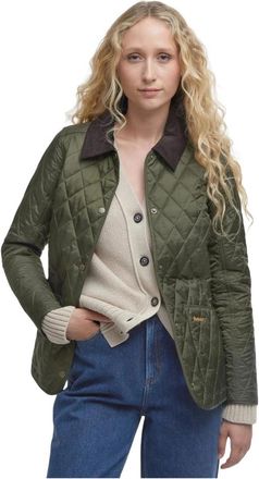 Barbour Jassen - Dames - Winterjassen - Groen - S - Leer - Jassen