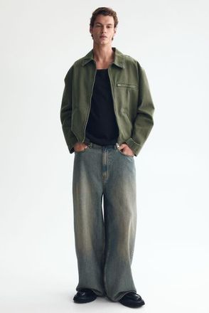 H&M Baggy Jeans in Washed Light Denim Blue at Nordstrom, Size 29 X 32