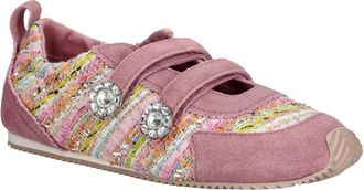 Kurt Geiger Islington Mary Jane Sneaker - Dames - Sneakers - Roze - 41 EU - Leer - Schoenen