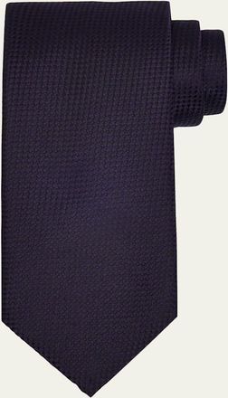 Tom Ford Mens Jacquard Silk Tie