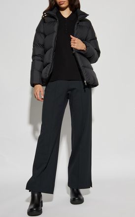 Moncler Polo With Logo, Womens, Black