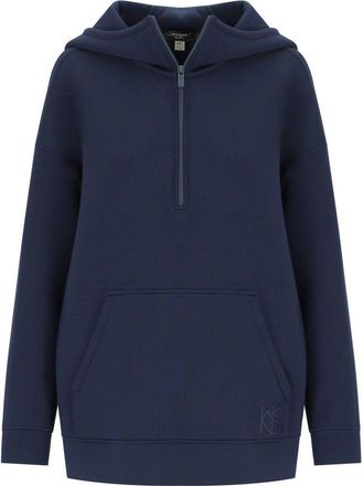 Weekend by Max Mara FELPA CON CAPPUCIO RADURA BLU MAX MARA WEEKEND