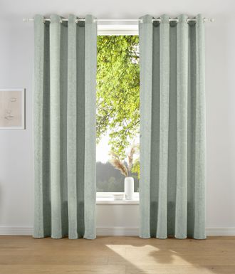 LeGer Home by Lena Gercke Vorhang »LESKA« Ösen 1 Stk. tlg. blickdicht, glatt, gewebt, monochrom, verschiedene Grössen