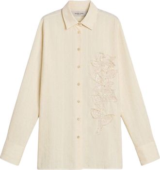 Golden Goose Cotton Shirt With Sequins